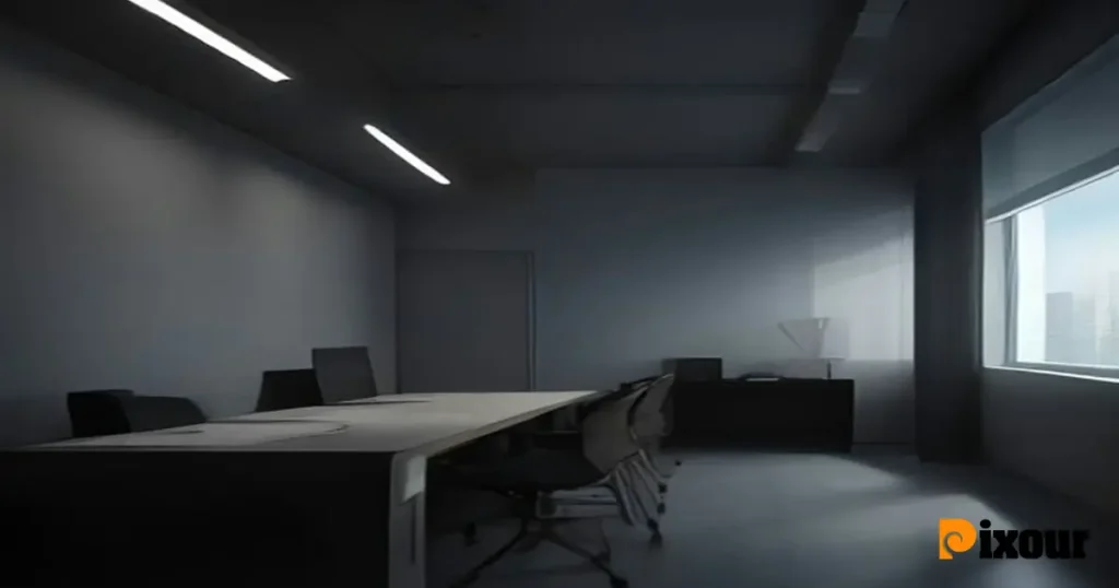 instant rendering software running on a high-end workstation in a creative studio