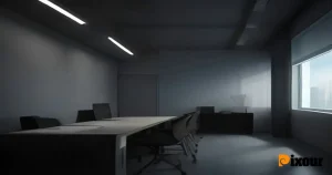 instant rendering software running on a high-end workstation in a creative studio